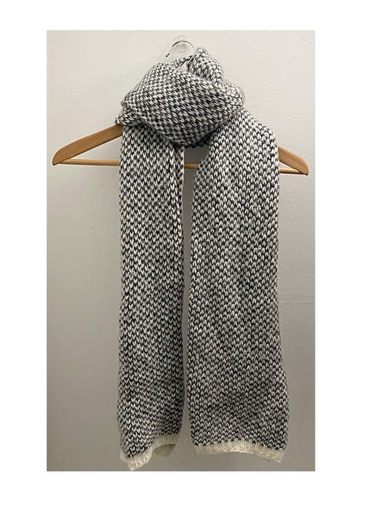 aerie Other - Aerie Black & White Wool Blend Scarf